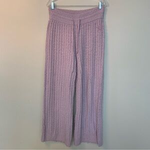 Urban Outfitters Purple Out From Under Mina Cable Knit Pant M